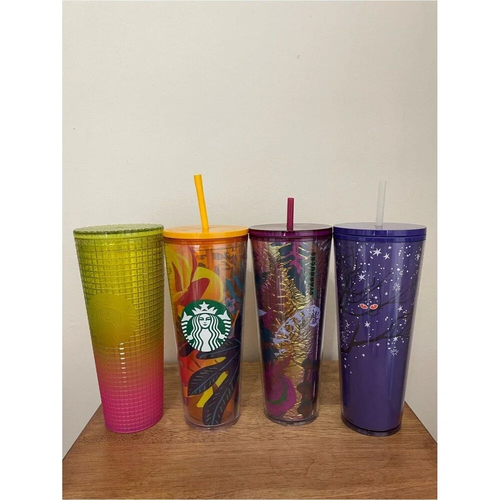 Starbucks Cold Cup Tumbler Set of 4 24 oz